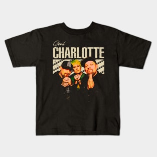 Charlotte Anthemwear Tee with Bold Typography and Graphic Elements Inspired by the Band's Dynamic Style Kids T-Shirt